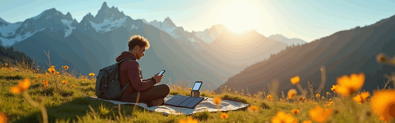 Votre compagnon solaire : le cadeau écolo par excellence pour les aventuriers du plein air