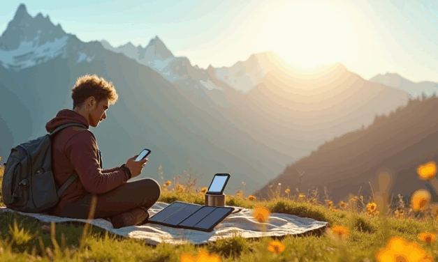 Votre compagnon solaire : le cadeau écolo par excellence pour les aventuriers du plein air