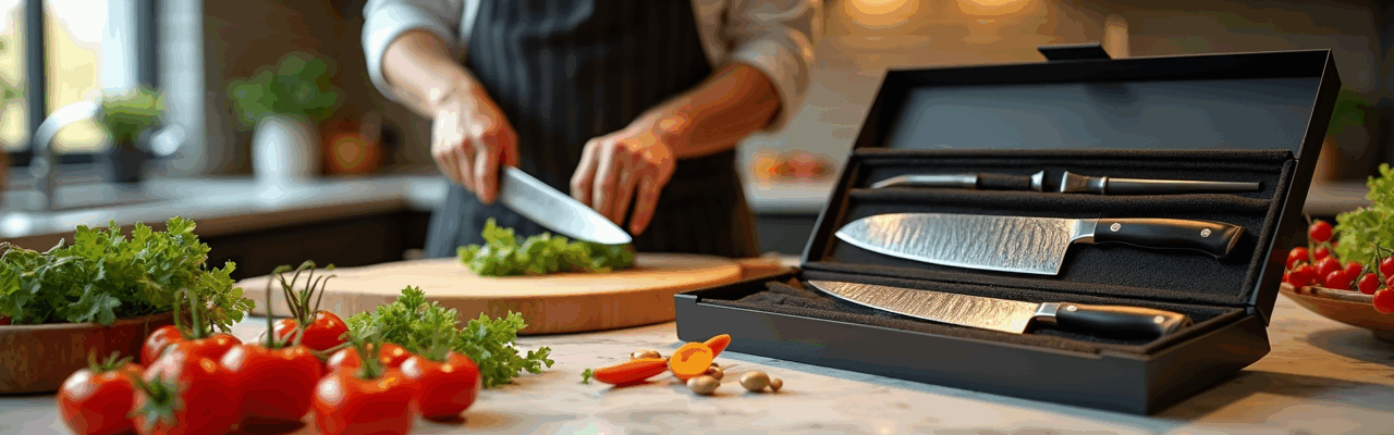 Pourquoi offrir un couteau japonais en acier damas est le meilleur choix pour les passionnés de cuisine en 2025