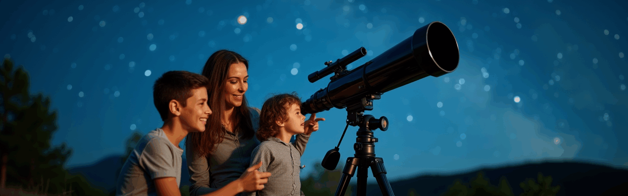Le télescope 70 mm : le cadeau éducatif qui éveille l’astronome en herbe