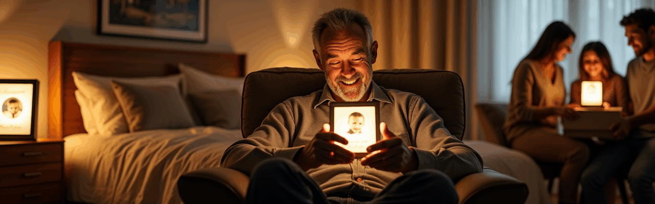 Cadre photo personnalisé père : le cadeau émotionnel qui illumine chaque jour de papa