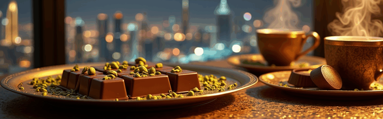 Explorez le chocolat de Dubaï : un cadeau gourmet aux pistaches pour 2025
