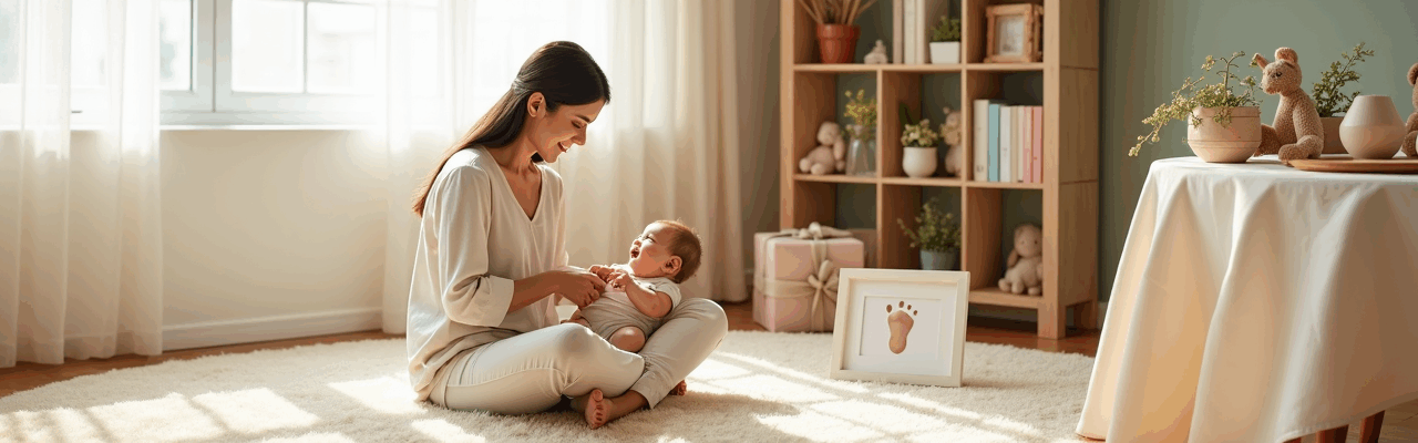 Offrir un kit empreinte bébé : le cadeau de naissance personnalisé qui touche le cœur