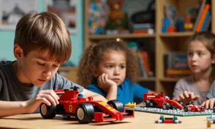 Découvrez le cadeau idéal pour les petits passionnés de F1 : le lego speed champions voiture F1 Ferrari SF-24
