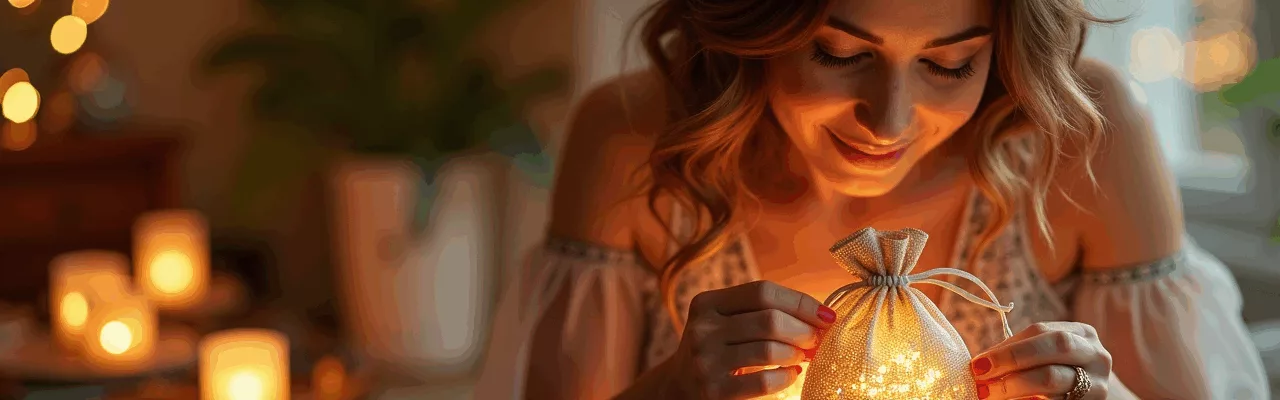 Découvrez comment le mini sac à cordon pour bijoux devient le cadeau tendance de 2025